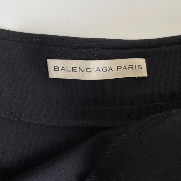 Balenciaga black flounce mini skirt - Picture 7 of 13